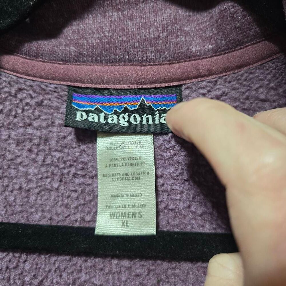 Patagonia Better Sweater Jacket Tyrian Purple XL Outdoor Fall Winter Trendy - Picture 5 of 7